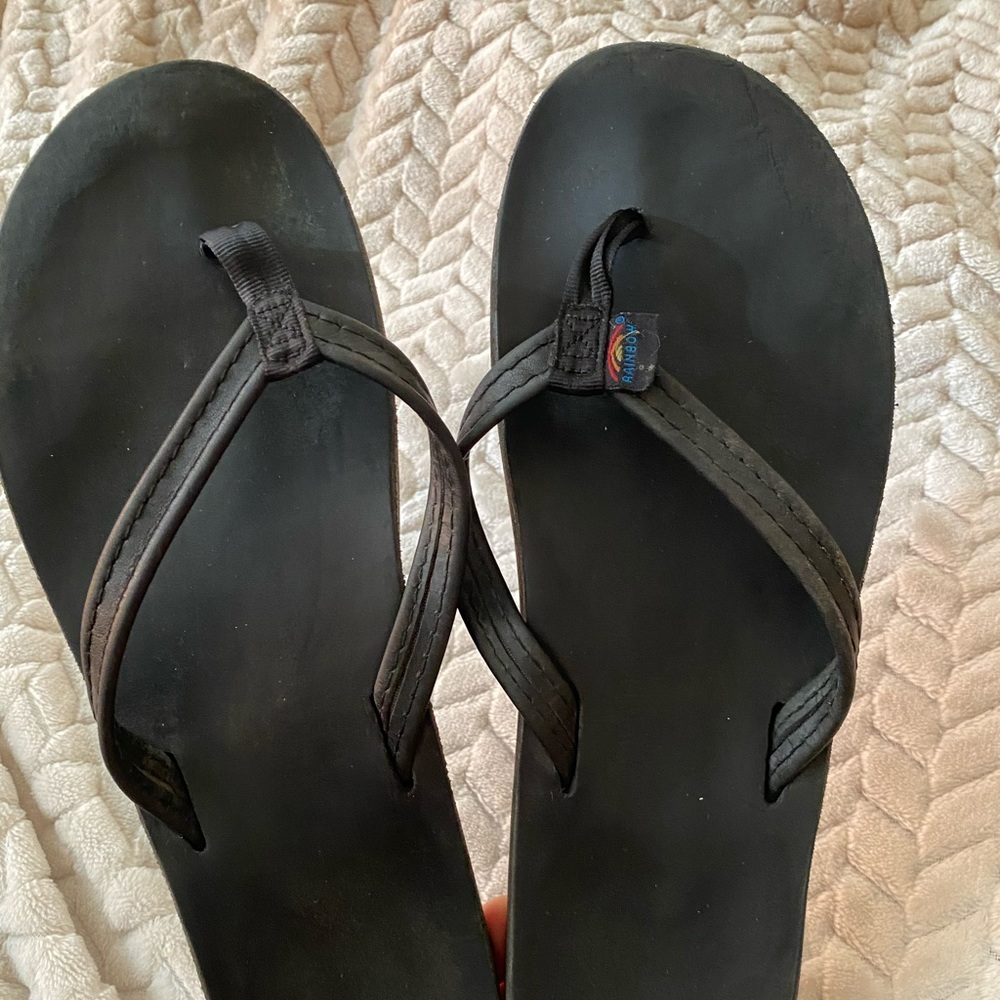 Women's rainbow thin strap sandals